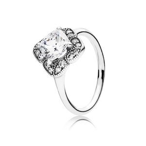 PANDORA FLORAL FANCY RING GUC🌟